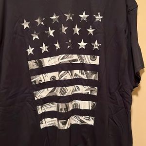 Graphic Money Stars and Stripes T-shirt 3XL